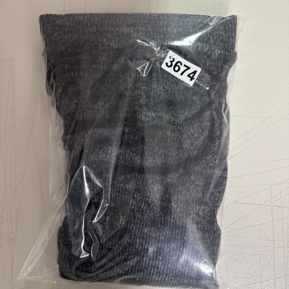 Gap Womens Wide Leg Bottom Knit Pants Large (34x29) Gray Pockets Athleisure Boho - Picture 15 of 15